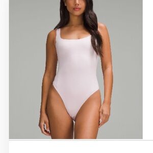 Lululemon Wundermost Ultra Soft Nulu Square Neck Sleeveless Bodysuit
